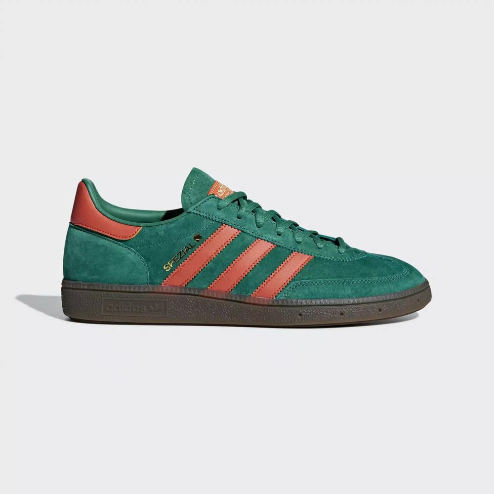 Adidas Handball Spezial Tenis Verdes Para Hombre (MX-37492)